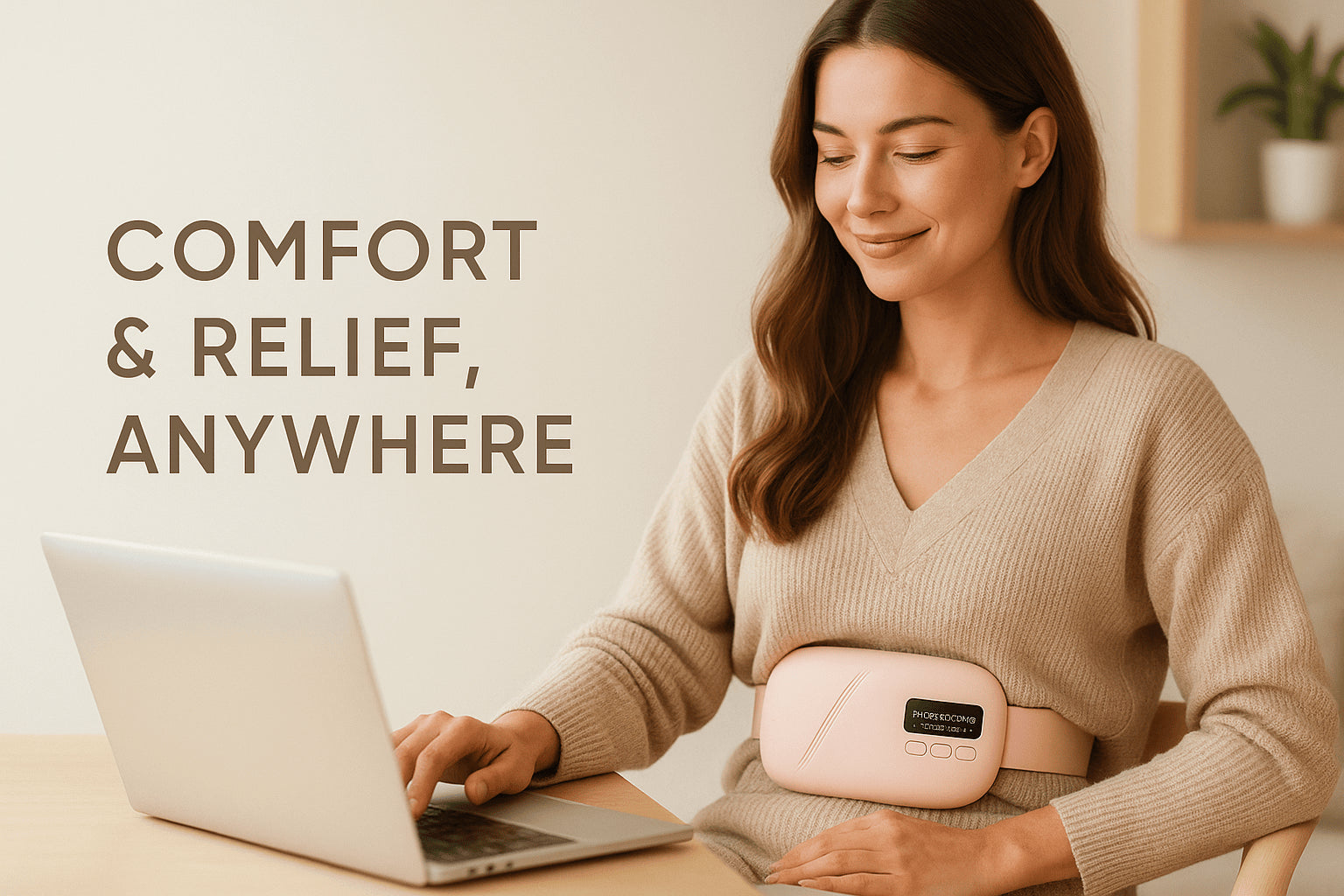 EVIORA heating pad for comfort and relief